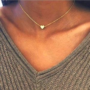 ʕ·ᴥ·ʔHeart Choker Necklace Delicate Love Necklace Pendant necklace
